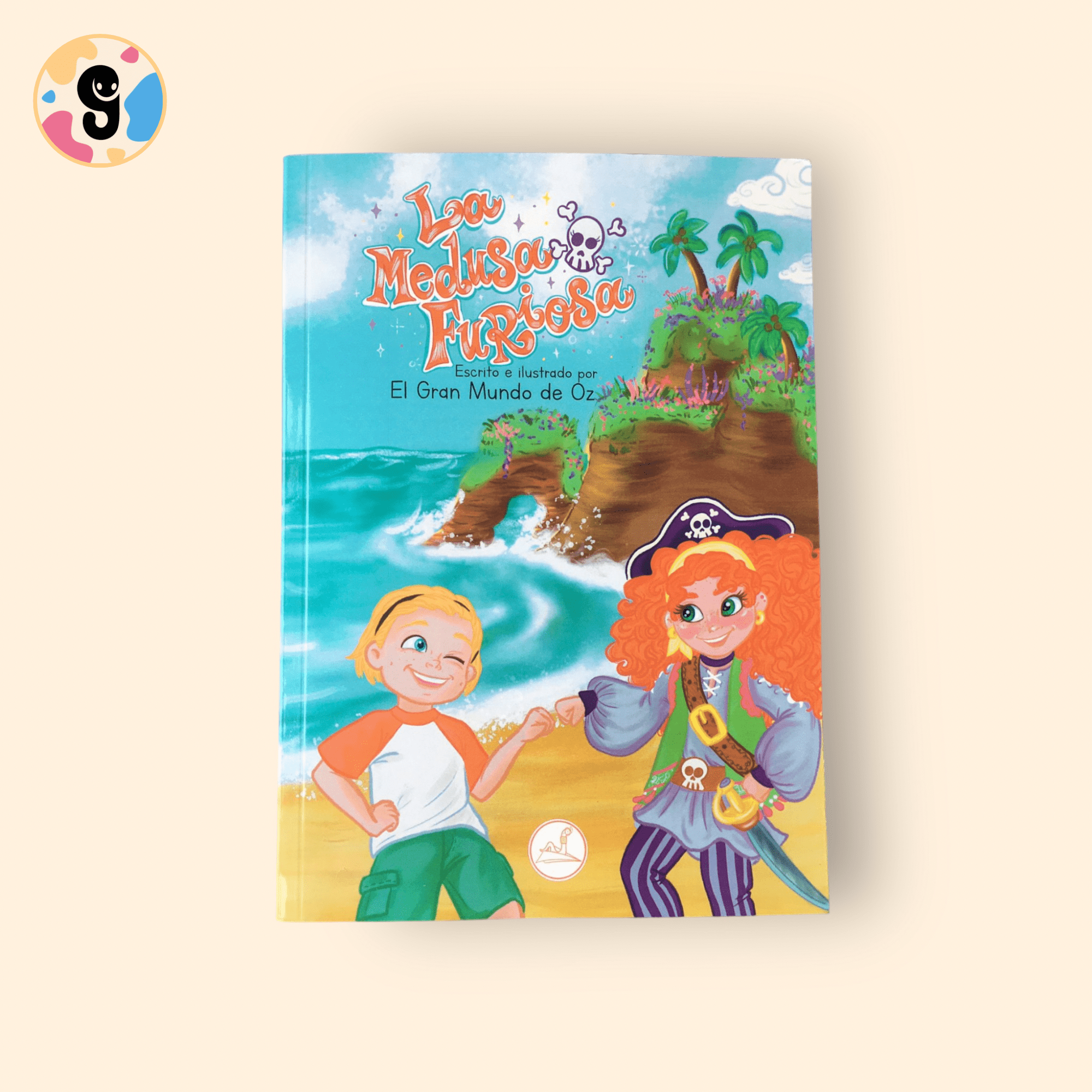 Portada del libro La medusa furiosa – Aventura pirata con Mario y Coco