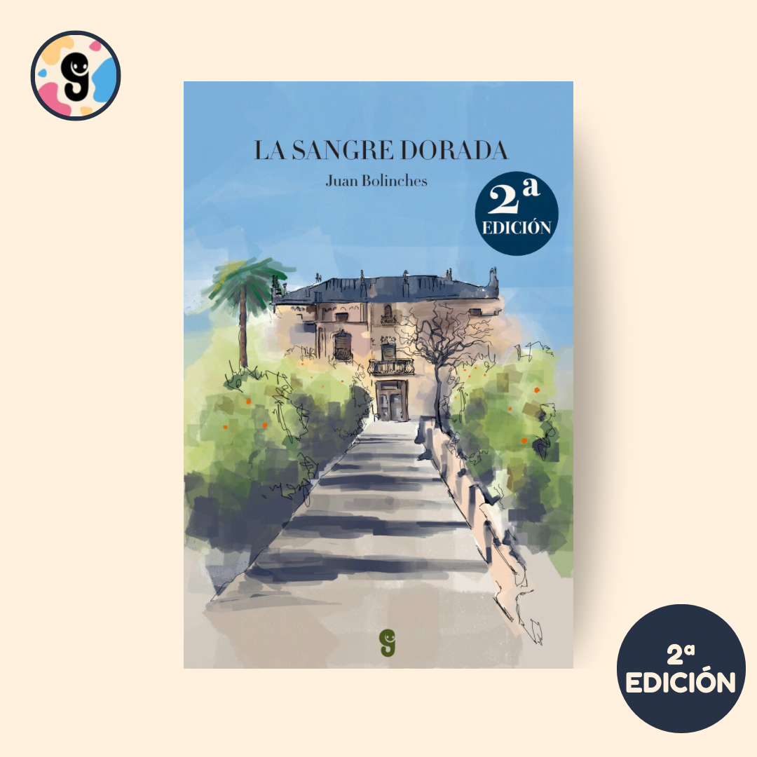 Portada de 'La Sangre Dorada', una novela histórica que narra la épica ascensión de la familia Soler desde la pobreza hasta la opulencia en la Ribera del Júcar del siglo XIX.