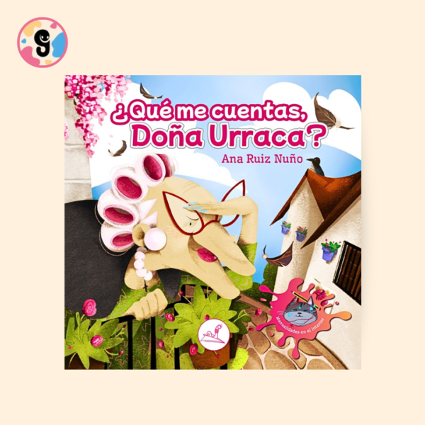 Doña Urraca, la mujer cotilla que narra historias exageradas y divertidas sobre sus vecinos en ¿Qué me cuentas, Doña Urraca?