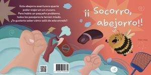 Portada del cuento infantil "Socorro Abejorro" de Patricia Mas