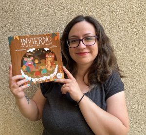 Carol Rodríguez autora de Invierno en el hueco de un árbol entrevista cuento infantil Gusanillo