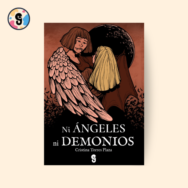Portada del libro Ni ángeles ni demonios, novela de fantasía paranormal con suspense oscuro, vampiresas y fenómenos lunares
