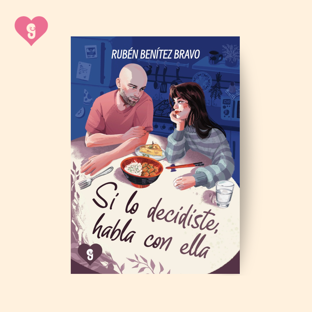 Portada del libro Si lo decidiste, habla con ella, una novela ambientada en la Barcelona de finales de los años noventa sobre amor, decisiones personales y sueños de viajar a Japón.