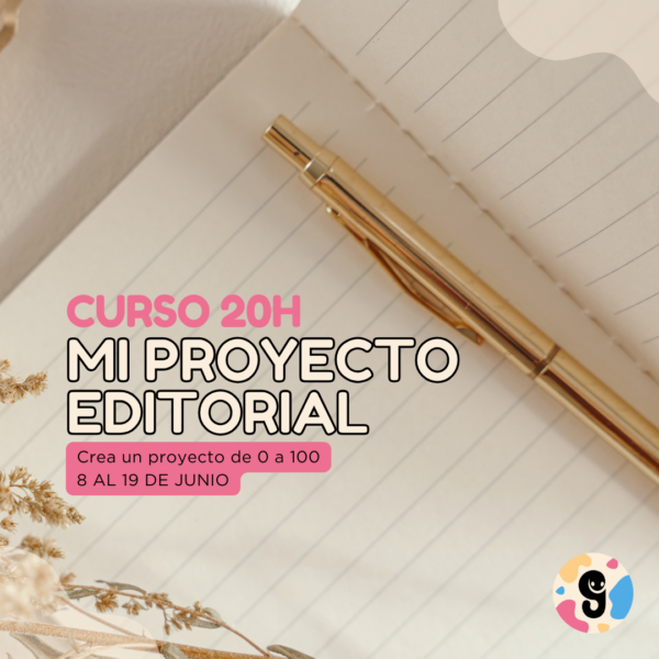 Imagen promocional del programa “Mi Proyecto Editorial: De la idea a la propuesta editorial profesional” de Editorial Gusanillo, formación para autores que desean convertir su idea en un proyecto sólido y presentarlo con éxito a una editorial.