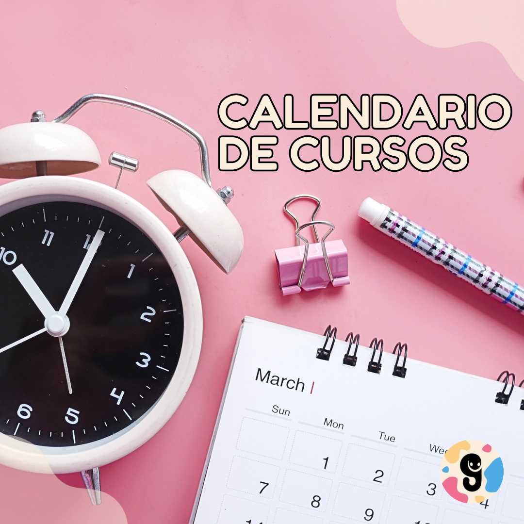 Calendario de cursos 2026 Editorial Gusanillo