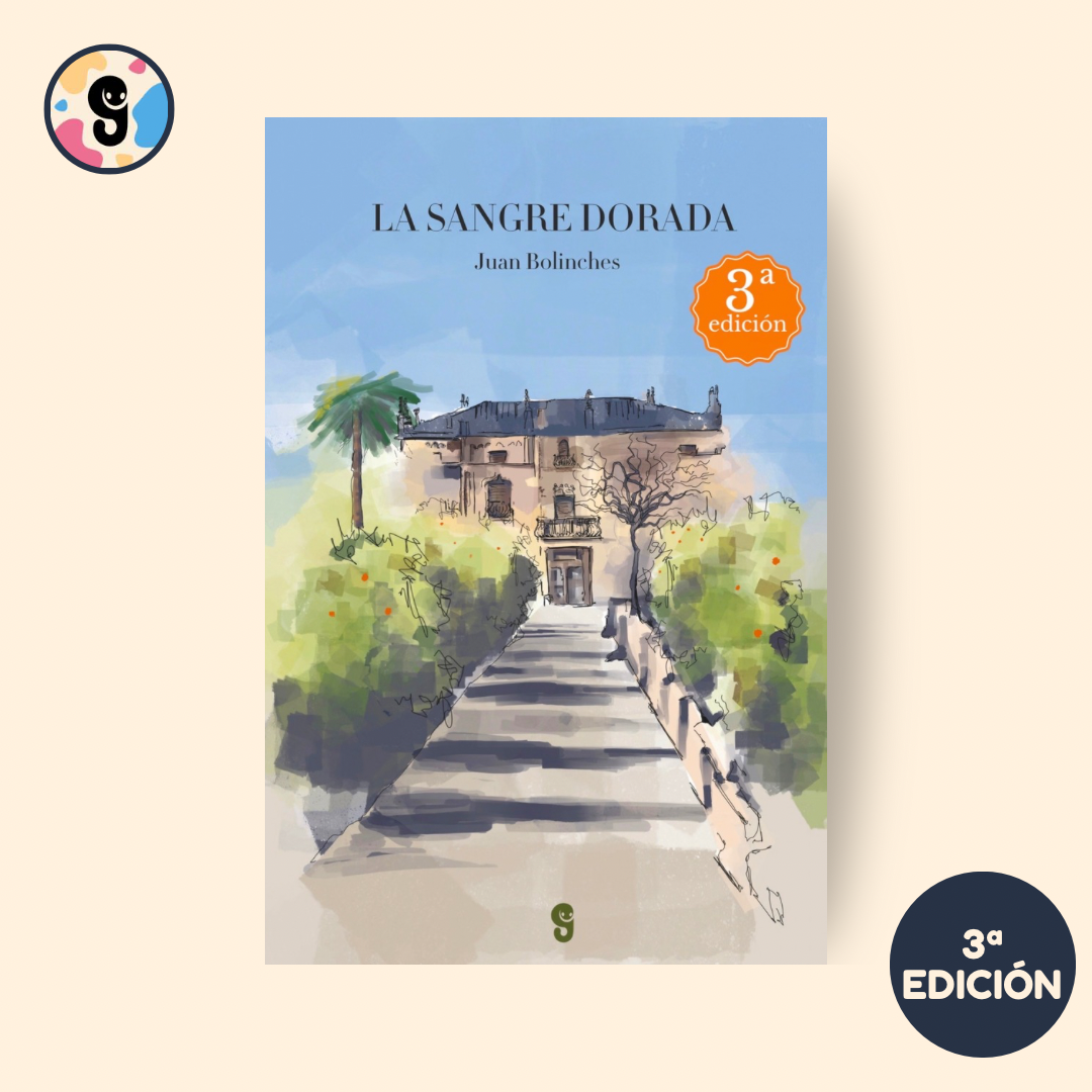 Portada de La Sangre Dorada, 3.ª edición, de Juan Bolinches